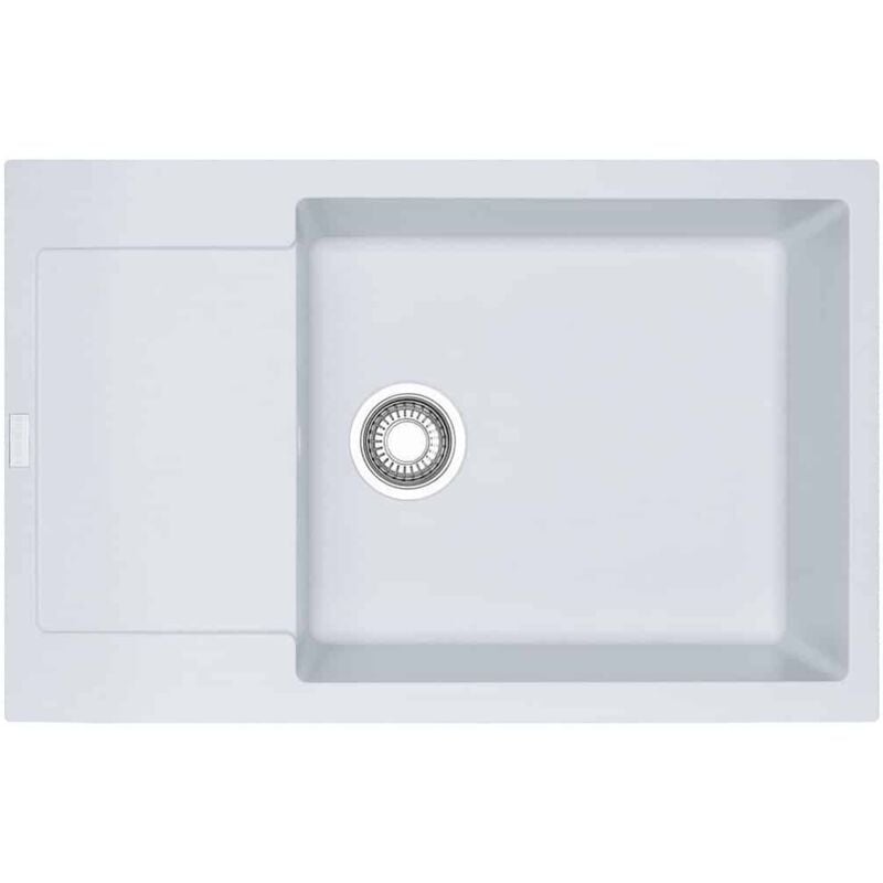 Evier Franke Maris Fragranit+ MRG611-XLC - Blanc Artic (moucheté)