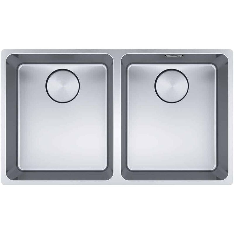 Evier Franke Mythos Inox MYX120-34-34 - Inox Lisse - Vidage : Manuel