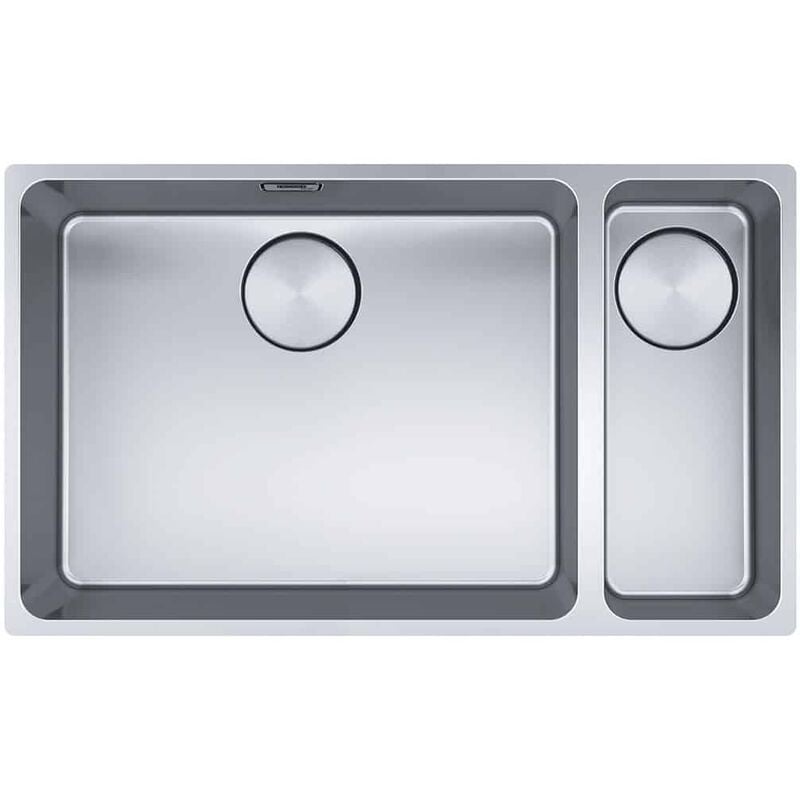 Evier Franke Mythos Inox MYX160-50-16 - Inox Lisse - Vidage : Automatique