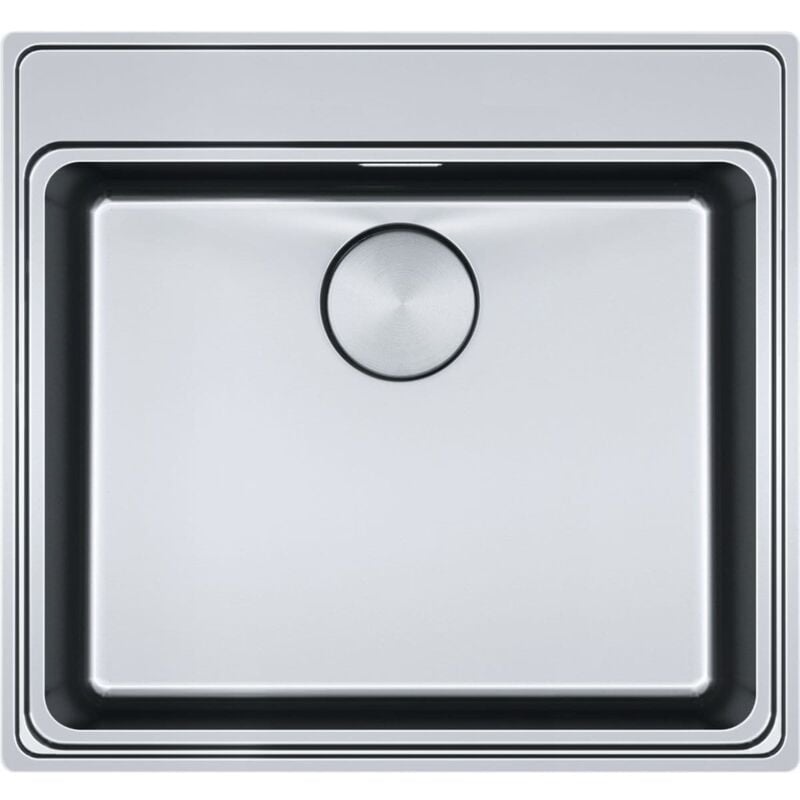 Evier Franke Mythos Inox MYX210-50 tl - Inox Lisse - Vidage : Automatique