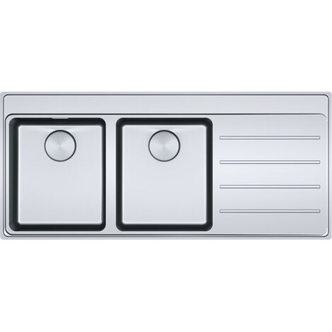 Evier Franke Mythos Inox MYX221 - 000000 - Egouttoir A droite