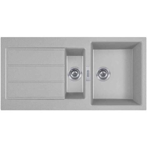 Evier Franke Sirius 2 Tectonite S2D651 - Urban Grey