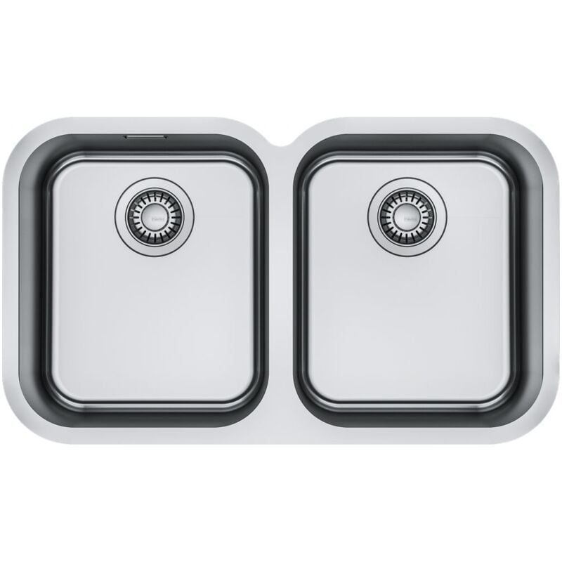 Evier Franke Smart SRX120-34-34 - Inox Lisse - Vidage : Automatique