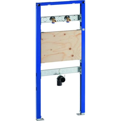 Evier Geberit Duofix, 112 - 130cm, pour robinetterie murale,