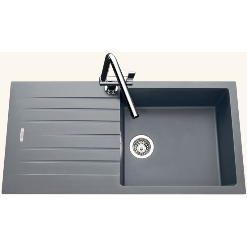 Vier granit gris albey 1 grand bac - 1 égouttoir