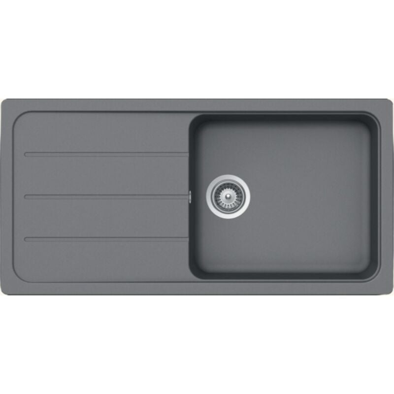 Schock - vier granit gris formhaus 1 grand bac - 1 égouttoir