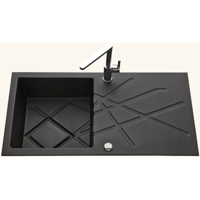 Vier granit noir Kümbad curuba 1 bac - 1 égouttoir