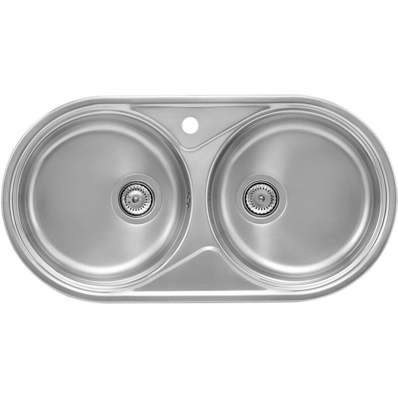 Roca - A870920845 DUO-80 Fregadero Encimera - ref: A870920845