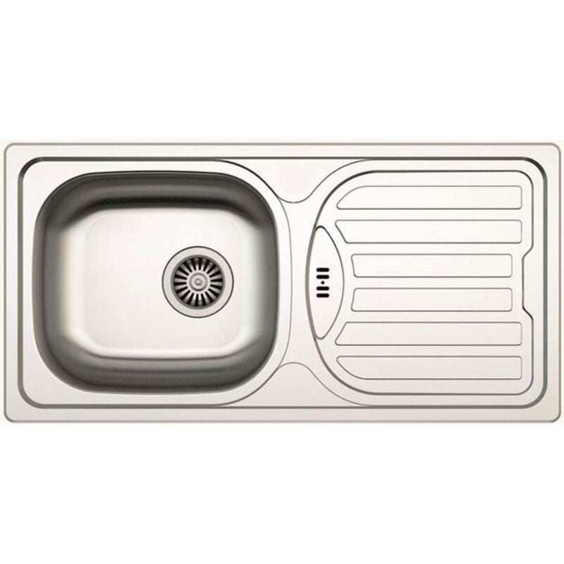 EWI - vier inox opale 1 bac 1 égouttoir