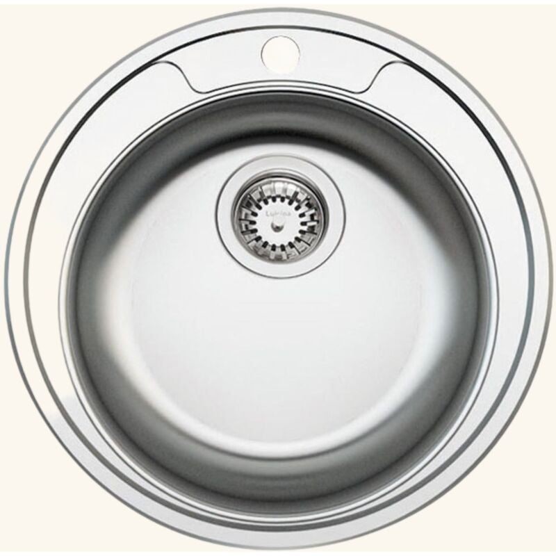 Vier inox EWI opale 1 bac rond 480