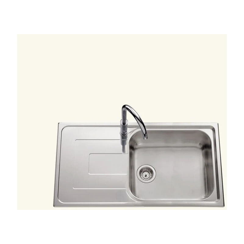 EWI - vier inox lisse Luisina debussy 1 grand bac 1 égouttoir