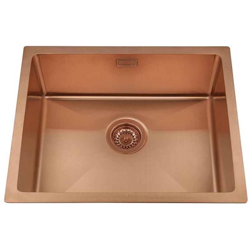 Luisina - Evier Trio EVSP00010 Inox pvd Cuivre - 000000