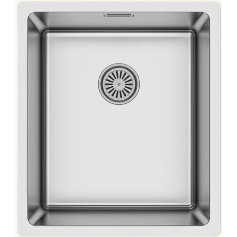 CUISISSIMO Evier inox sous-plan SUZON 1 bac 380x440