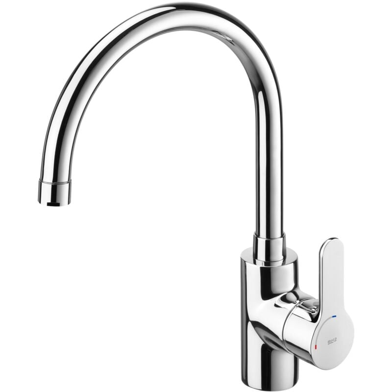 A5A8409C00 L20 Grifo Monomando Fregadero Cromo - ref: A5A8409C00 - Roca