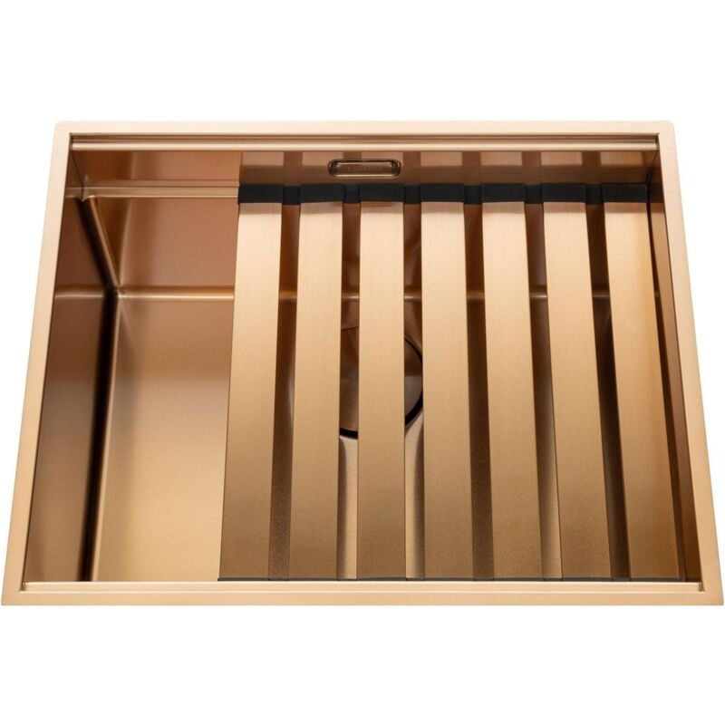 Luisina - Evier Legato+ EV521 Inox pvd Cuivre - 000000