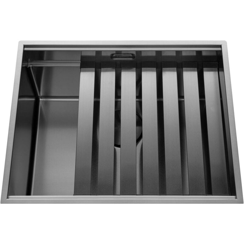 Luisina - Evier Legato+ EV521 Inox pvd Gun Métal - 000000