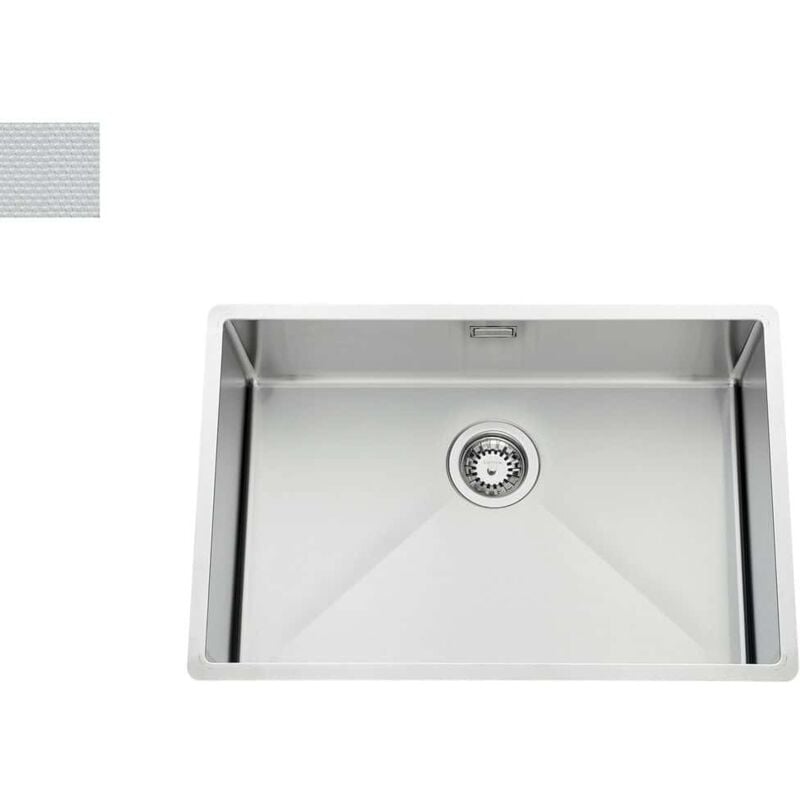 Luisina - Evier Vibrato EVSP55 Inox Nid d'abeille - 000000