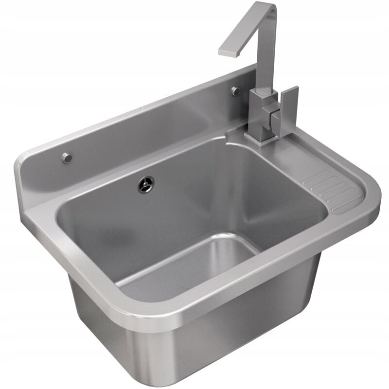 Granitan - Evier ménager Gris de travail praise Garage Robinet de chaufferie paron