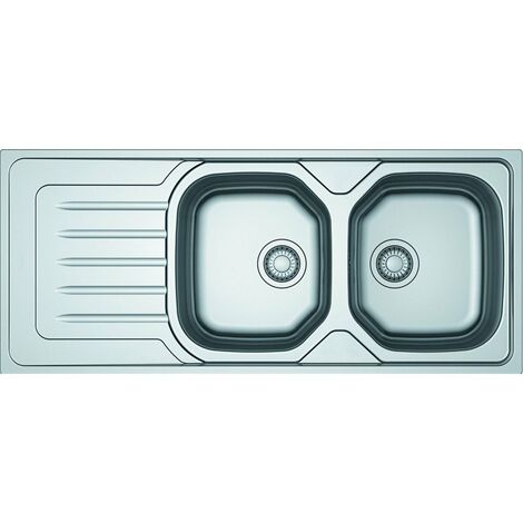 Evier ondaline inox oll621 116x50