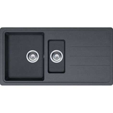 Évier Opale 651 Tectonite - graphite - 970 x 500 x 190 mm - sous-meuble 60 cm - vidage manuel - Franke