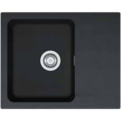 Évier Orion Tectonite OID 611-62 - carbone - 620 x 500 x 180 mm - sous-meuble 45 cm - vidage manuel - Franke