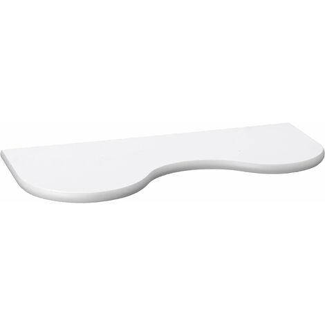 Evier pour enfant (26x76x2 cm) WAVE EN MDF BLANC 4 PIÈCES CARTON