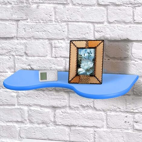Evier pour enfants (26x76x2 cm) WAVE BLEU MDF CARTON DE 4 PIÈCES