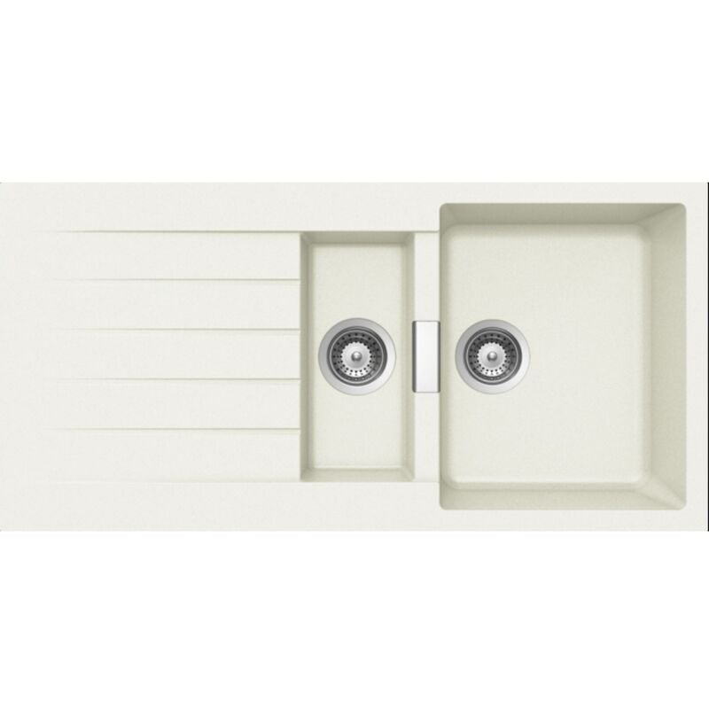 Js Schock - Evier de cuisine PRIMUS 1.5 cuves Alpina - EV224011PC