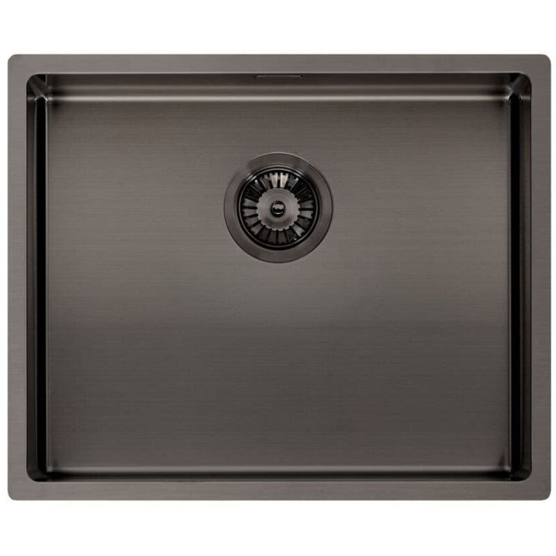 Reginox - Evier Miami 50X40 Gun Metal R30721 - 000000