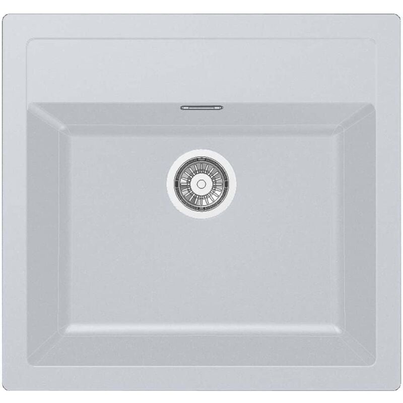 Evier Franke Sirius Tectonite SID610-56 - Blanc Artic (moucheté)