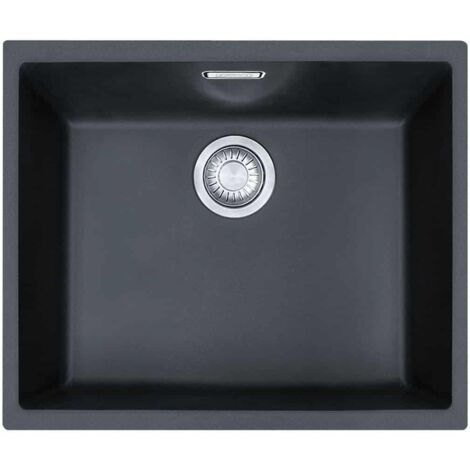 Évier Sirius Tectonite SID110-50 - Carbone - 525x440x200 mm - Sous meuble 60 cm - Franke