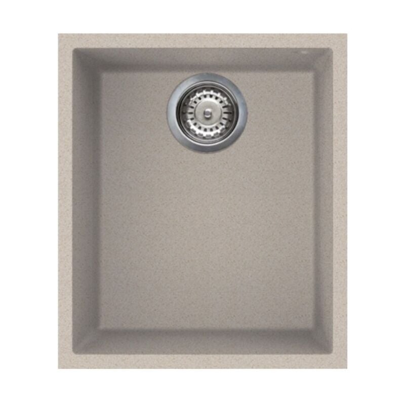Smeg - Evier sous plan à une cuve 38x44 cm avoine VZUM40AV2