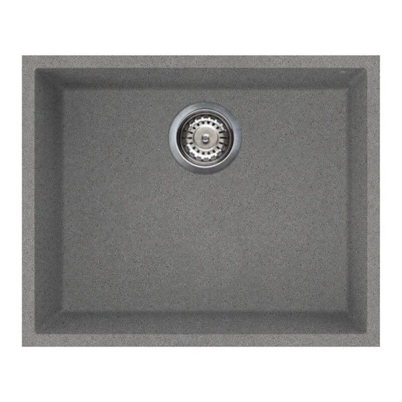 Smeg - Evier sous plan à une cuve couleur titane VZUM57TT