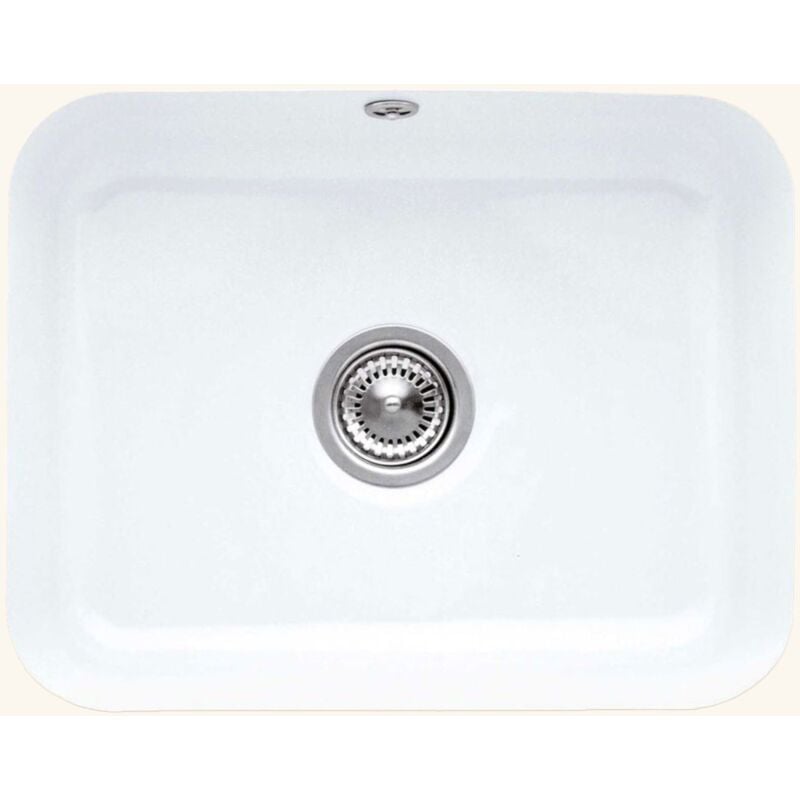 Villeroy&boch - Evier sous-plan céramique blanc cisterna 1 bac 550x440