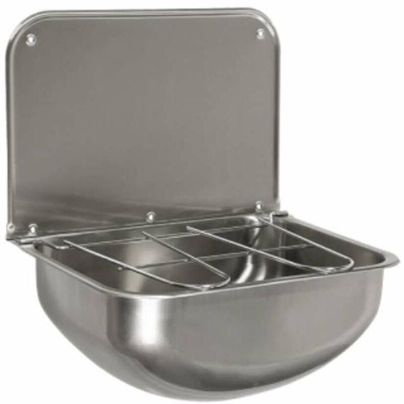 Sanela - Vidoirs en inox - Vidoir suspendu 43x32 cm, inox slvn 05
