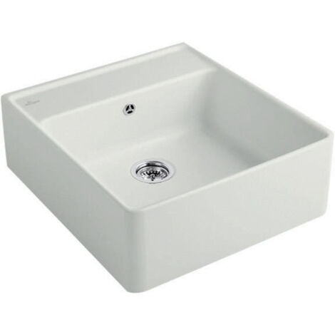 Evier Tradition (1 cuve), Modules, 595 x 220 x 630 mm, Installation sur un meuble sous lavabo ou bien fixé au mur , 1 cuve inclus Vidage manuel, chromé et Set de fixation pour montage sur meuble sous-