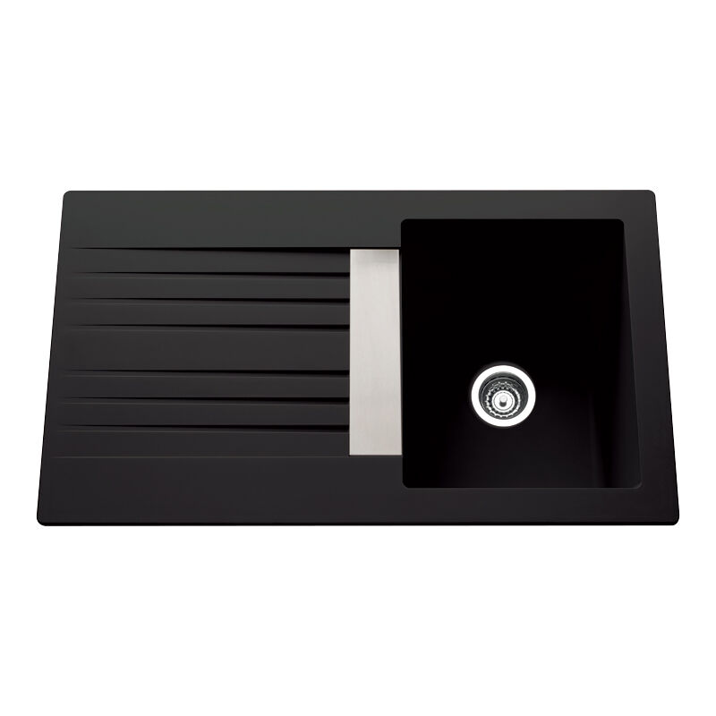 Schock - Evier trevise - gamme naturalite - Décor : Noir