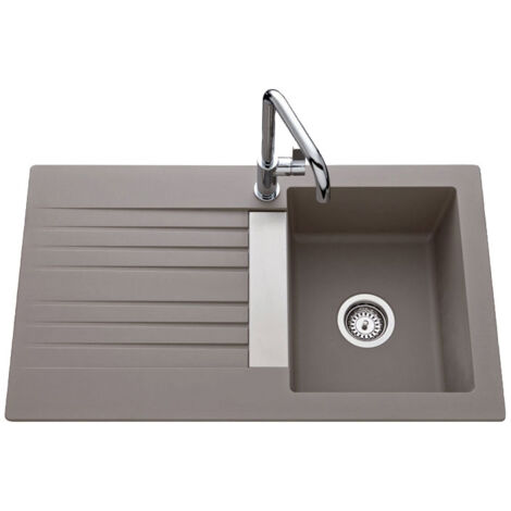 Evier trevise - gamme naturalite - Décor : Gris béton - SCHOCK