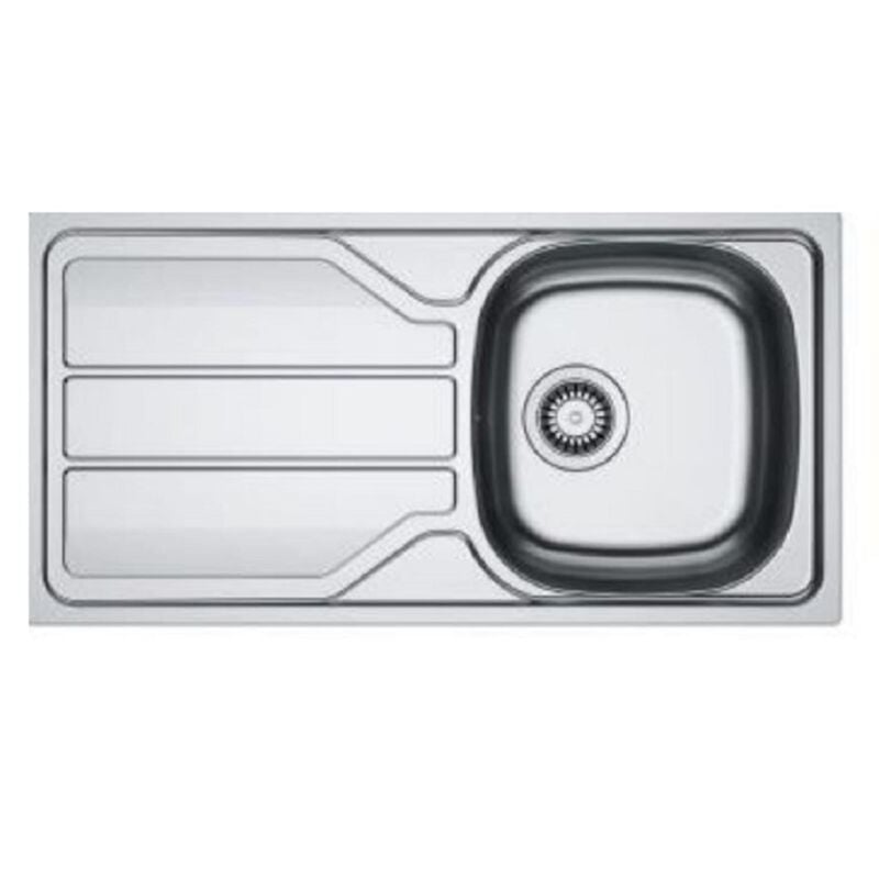 Franke - Evier un bac avec égouttoir - flash - Coloris: inox