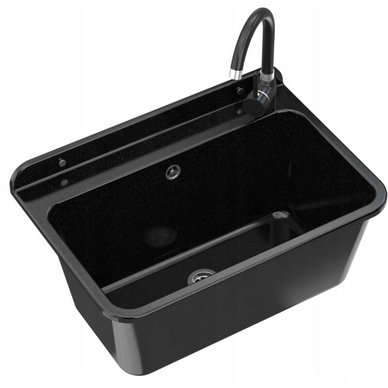 Granitan - vier utilitaire robinet noir garage buanderie