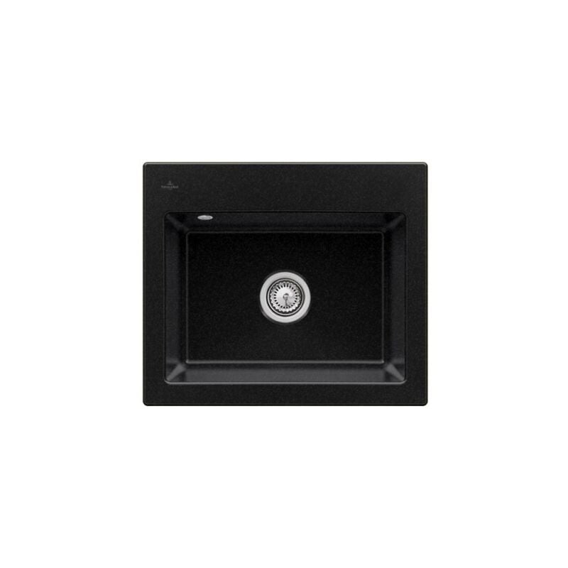 Villeroy&boch - Evier 1 bac villeroy et boch Subway 60 s 60 x 51cm sans egouttoir Chromite CeramicPlus