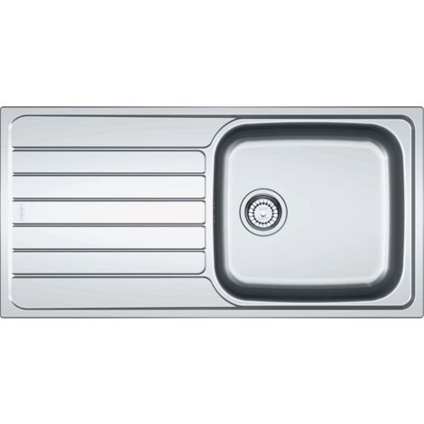 Éviers percés ø 35 mm Spark SK611-100 - (Inox Lisse) OU (Inox Dekor®)