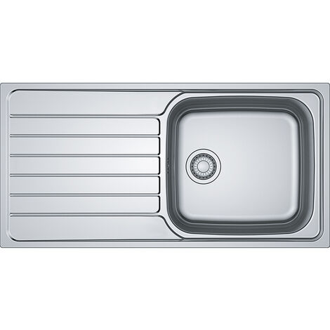 Éviers percés ø 35 mm Spark SK611-100 - (Inox Lisse) OU (Inox Dekor®)