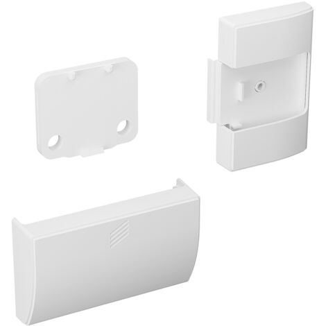 Evisys Abdeckkappen Set weiss RAL9003