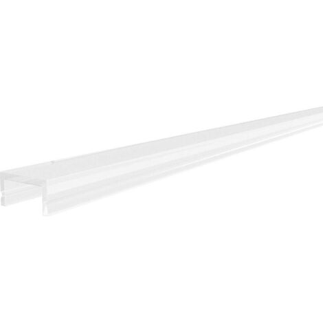 EVN Lichttechnik Kunststoff-Abdeckprofil matt 200cm KAM 200