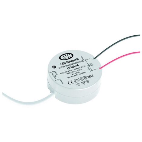 EVN Lichttechnik LED-Netzgerät 12V rund LV124-16
