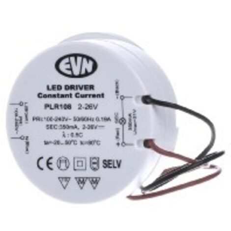 EVN Lichttechnik LED-Netzgerät 350mA 1-9W PLR 108