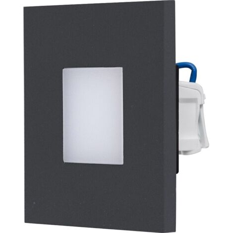 EVN Lichttechnik LED-Wandeinbauleuchte anth 3000K IP44 220-240V LQ41802A