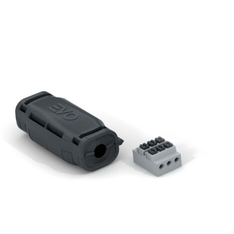 Evo Giunto Isolamento Tripolare Gel IP68, Sezione Conduttori 1,5-2,5 (con morsettiera inclusa)