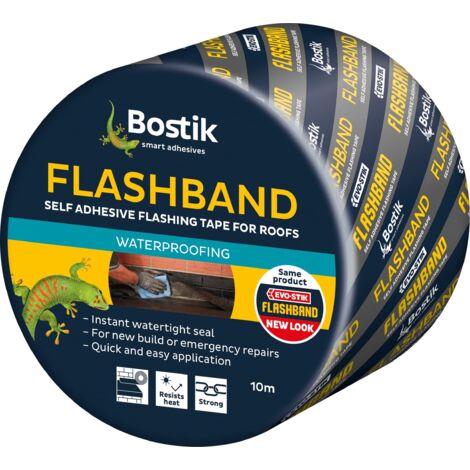 EVO-STIK 30812193 Flashband Roll Grey 75mm x 10m EVOFB75